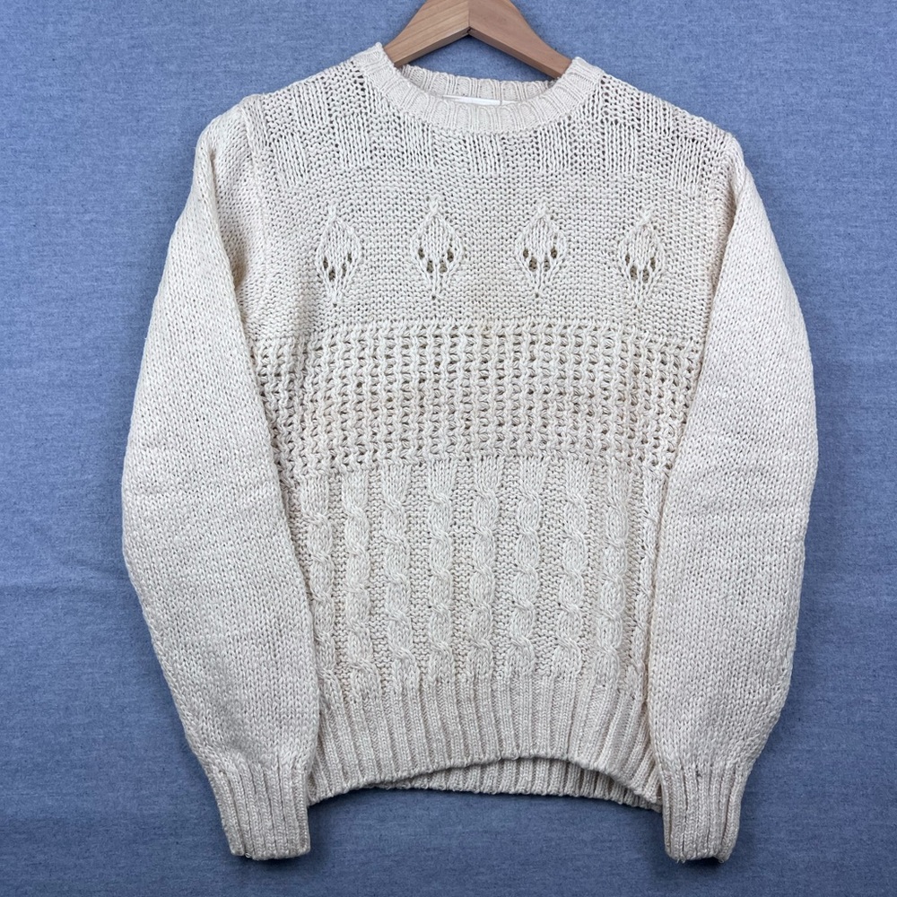 Cream‎ Knit Sweater